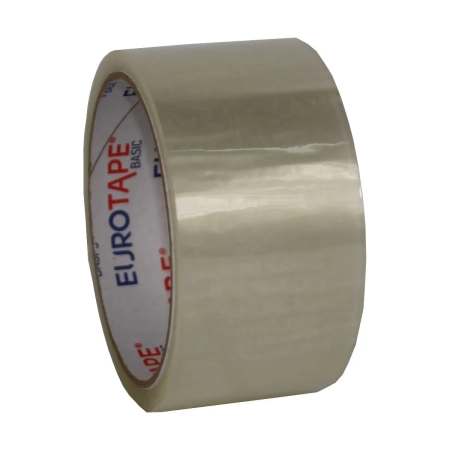 TAŚMA PAKOWA EUROTAPE AKRYL TRANSPARENT 48/40